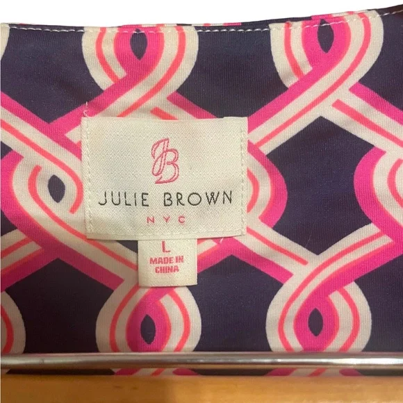 JB Julie Brown Dress Size L - Picture 7 of 7